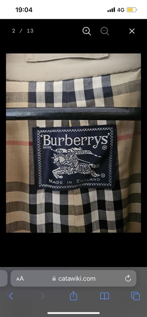 burberry replicas for sale|authentic burberry labels.